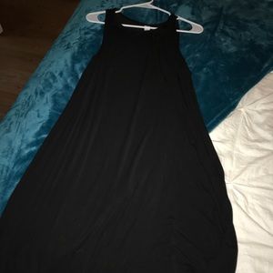 Black tank dress